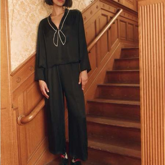 THE GREAT. Pants - The Great. The General Pant in Almost Black